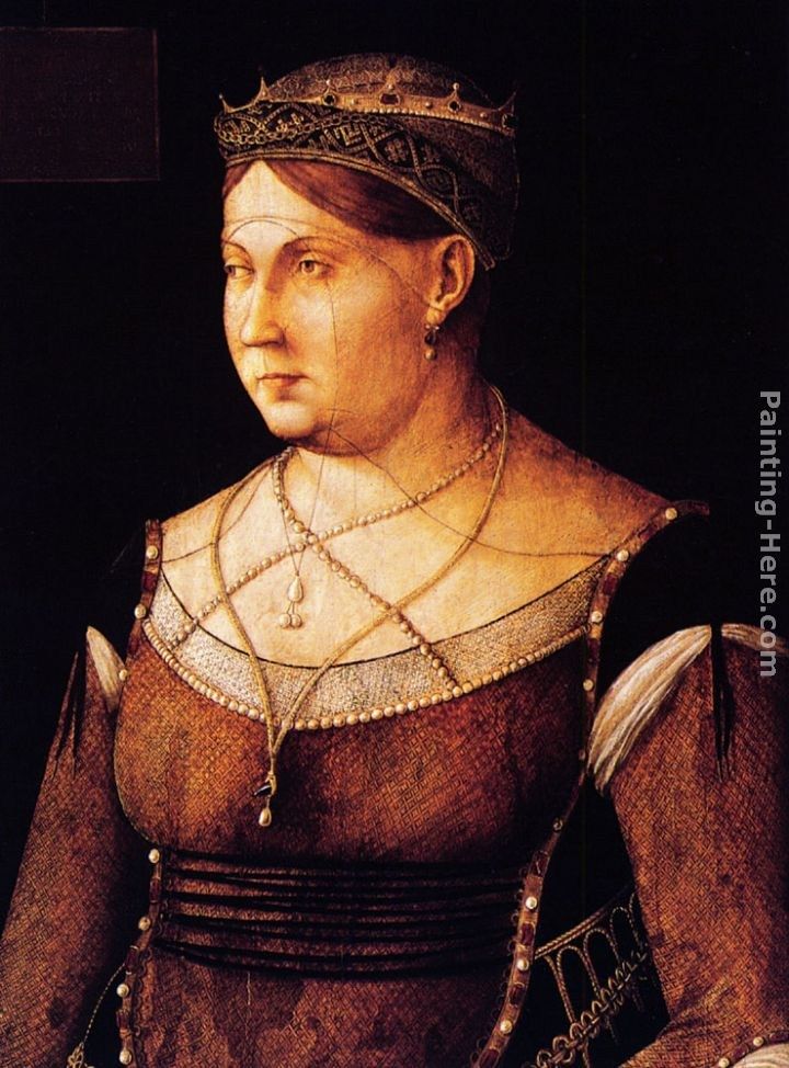 Gentile Bellini Caterina Cornaro, Queen of Cyprus